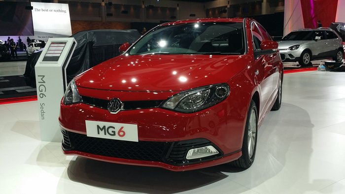 MG Unveils MG3 and Introduces MG6 Black Top Design At the Motor Expo 2014